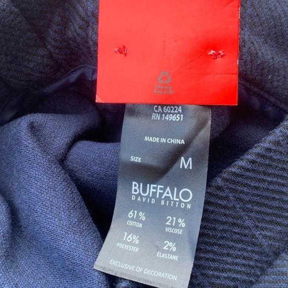 Buffalo David Bitton Ankle Length Trouser size M - Picture 6 of 6